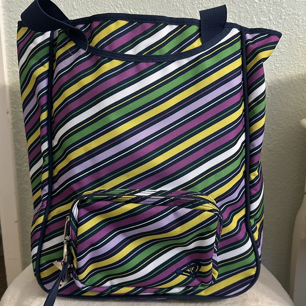 Roxy multicolor beach/picnic bag